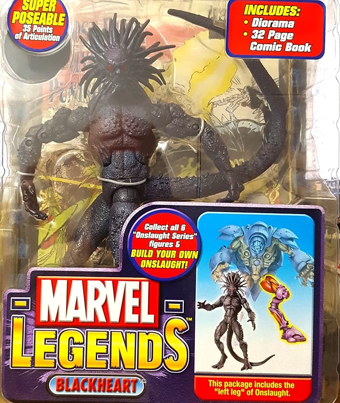 toy biz marvel legends BLACKHEART MARVEL LEGENDS ONSLAUGHT SERIES