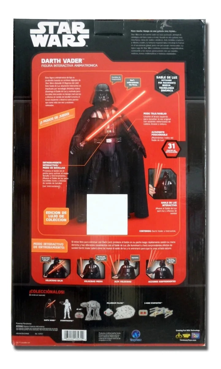 darth vader animatronic 45 cm
