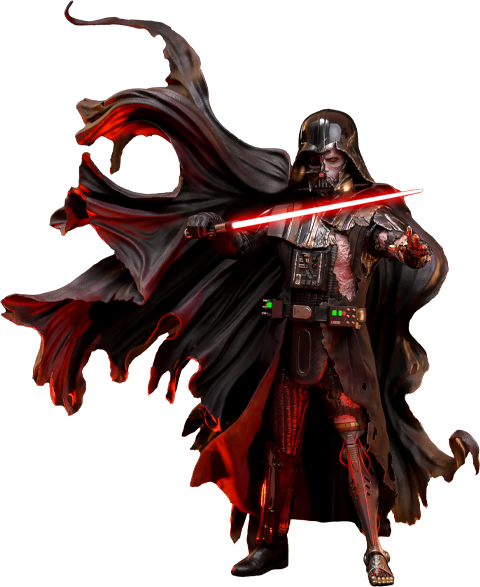 Darth Vader (dañado en batalla) Sexta Escala