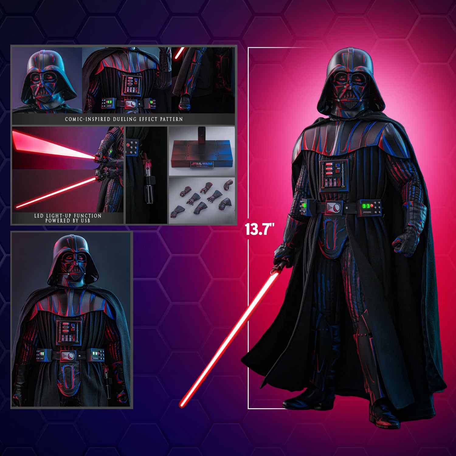 Darth Vader  (versión con efecto de duelo)