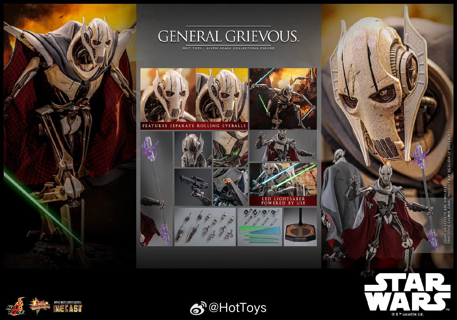 General Grievous en Star Wars: Episodio III La venganza de los Sith